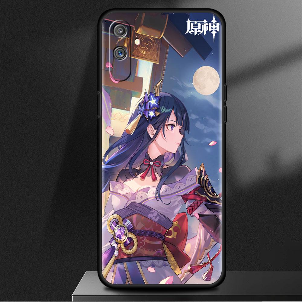 Custodia Morbida Per Oppo Realme 8 C21Y C21 GT Neo 2 Pro 3 7 9 Pro 8i 6 C11 9i C35 C15 Master C12 C3 Cover per Telefono Genshin Impact Funda