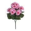 Imitation Begonia Flowers All-Weather UV Resistant DIY Wedding Bouquet Realistic Look Artificial