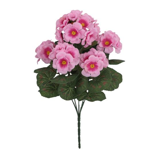 Imitation Begonia Flowers All-Weather UV Resistant DIY Wedding Bouquet Realistic Look Artificial