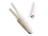 Koizumi Cordless Hair Straightener, 10mm, USB Rechargeable, International Voltage Compatible, 2 Temperature Settings, White KHS-8650/W