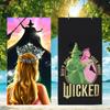 W-Wicked-S Towel Microfiber Beach Towel, Quick-Dry, Sand-Free, Ultra-Fine Fiber, Super Soft.