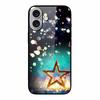 Glas Hülle Für iphone 16 Plus 16Plus Hülle Gehärtetes Glas Harte Rückseite Hülle Für iphone 16 Plus Handyhülle Weiches TPU Schwarzer Stoßfänger