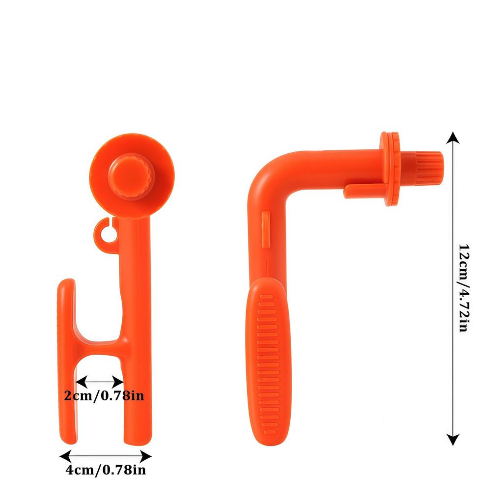 3-in-1 Häkel-Assistentenwerkzeug, Garnhalter & Haken Griff für Handstricken, Ergonomische Häkelhilfe Unterstützung