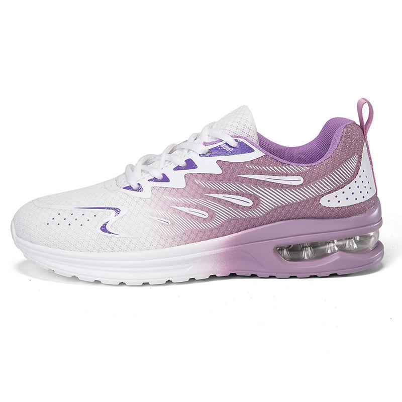 Spring and summer mesh outdoor breathable leisure student sports shoes women's air cushion running shoes jogging shoes large size