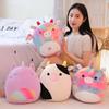 35cm Squishmallows Rainbow Unicorn Plush Doll Cute Cartoon Pillow Kids Stuffed
