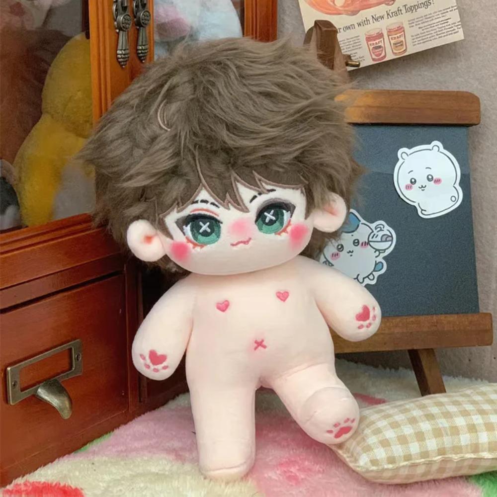 20cm Niedliche Idol Baumwoll Stern Puppen Fünfte Persönlichkeit Junge Puppe Niedliches Kuscheltier Baby Plüschpuppe Kann Kleidung Wechseln Fans Sammlung Geschenk