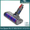 Motorized Floor Brush Head Tool for Dyson V6 V8 V7 V10 V11 V10Slim  V12 Detect Slim Vacuum Cleaner Soft Sweeper Roller Head