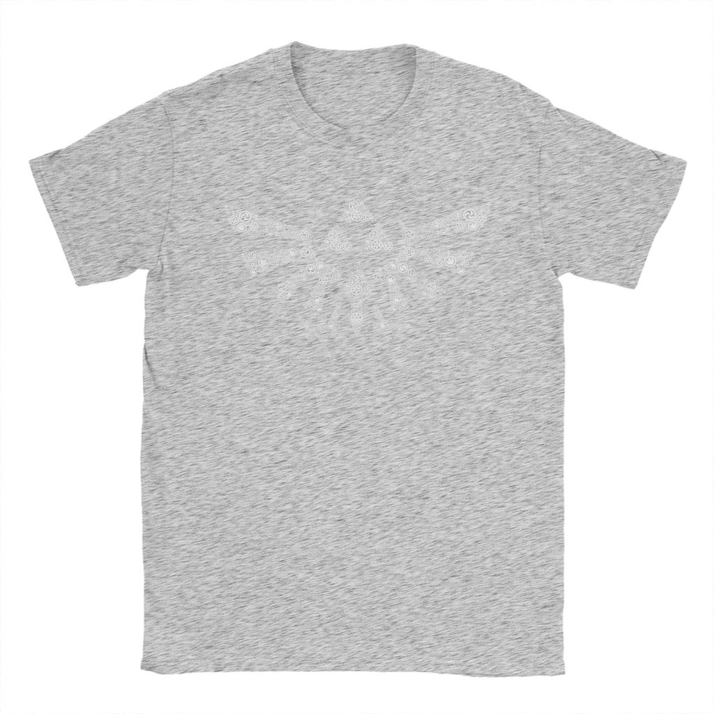 Zeldas Hyrule Crest EleUnisextal Triforce Logo T Shirts Unisex 100 Cotton Vintage TShirts Tees Short Sleeve Clothing Birthday Gift