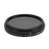 Adjustable ND Camera Lens Filter ND2 To 400 Neutral Density Optical Glass ND Filter for Photography 40.5mm