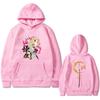 Anime Demon Slayer Hoodie Unisex Cartoon Rengoku Kyoujurou Grafik Sweatshirt Männer Frauen Vintage Trend Hoodies Streetwear