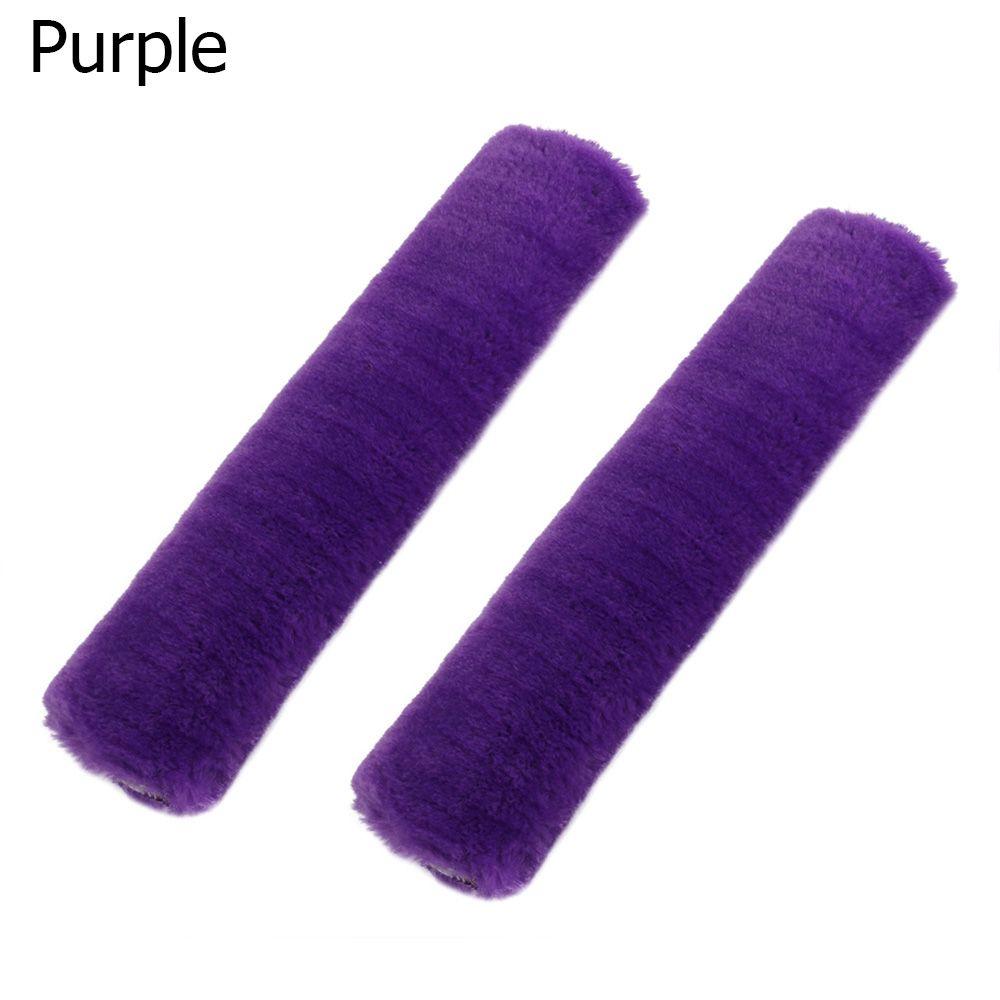 2 Pcs/Set Vehicle Soft Driving Harness Cover Car Seatbelt Shoulder Pad Seat Belt Plush