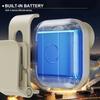 Induction LED Headlamp Rechargeable Headlight with Motion Sensor Hands-Free Head Torch for Walking Reading Repairing Camping