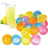 Cuburi de gheață reutilizabile - KMSTARS - Set de 20 - Lavabile - Culoare aleatorie - Igienice