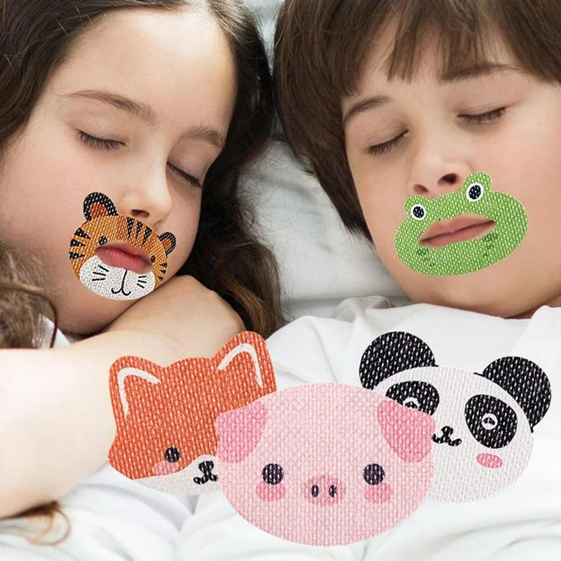 30Blatt/Beutel Anti-Schnarch-Aufkleber für Kinder Schlaf Mund-zu-Aufkleber Atmungskorrektur-Pflaster Halt den Mund-Pflaster