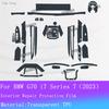 For BMW G70 I7 Series 7  Interior Film Suit Navigation Screen Protection Sticker Gear Panel Transparent Anti-scratch Films