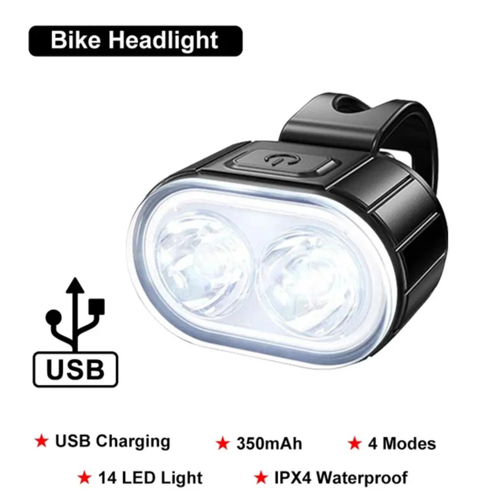 Bike Lighting Front and Rear Lights Bicycle Lamp Cycling Light Bike Flashlight Bicycle Front Taillight Lantern