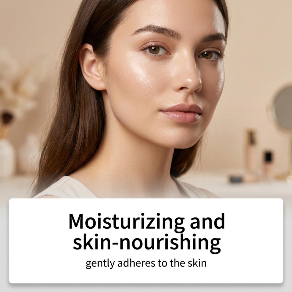 Zephoco Medium-skin Tone Warm Liquid Foundation Is Soft and Light, Fits the Skin, and Is Portable To Create a Natural Daily Base Makeup 30ml