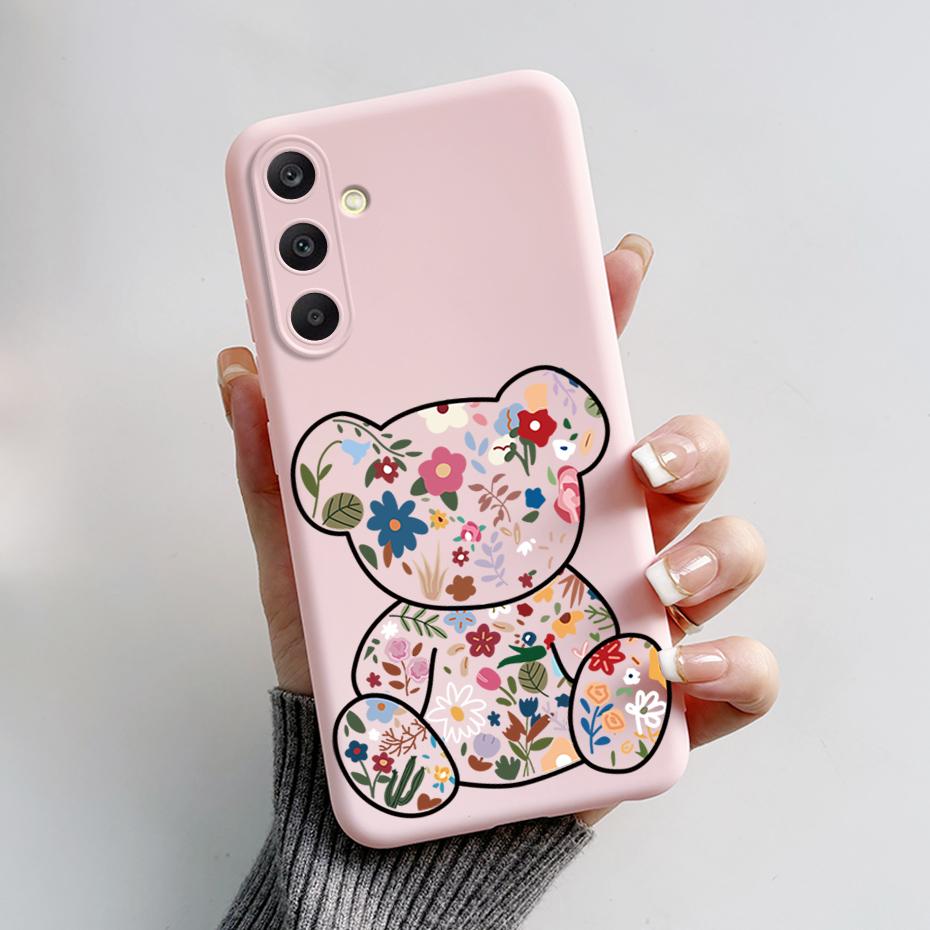 For Samsung A25 5G Case SM-A256B Stylish Painted Soft Silicone Shockproof Cover For Samsung Galaxy A15 A25 A35 A55 5G 2023 Capa