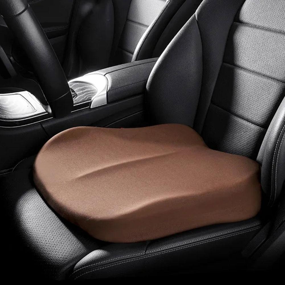 Coussin d'appoint pour siège conducteur principal de voiture Coussin en mousse à mémoire de forme Coussin de soulagement Chaise d'appoint adaptée à toutes les saisons Siège d'appoint universel confortable