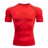 Men's Compression Sports T-Shirt, Viking Vegvisir Rune Patte