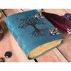 Vintage Celtic Tree Of Life, Leather Notebook, Spell Notebook, Book Of Shadows,