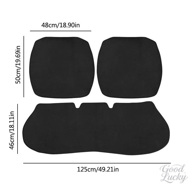 Car Front Seat Cushion  Non-Slip Breathable Interior Accessories For Mercedes Benz C180 C200 C260 C300 W108 W124 W126 ZD-BENZ Af1