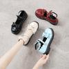 New Fashion Mary Jane Women Shoes Cute Japanese Retro Soft Girl Lolita Shoes School Student College Sweet Lace Bow Leather Shoes