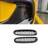 For Honda HR-V HRV 2023-2025 Carbon Fiber Front Fog Light Eyelid Molding Trim