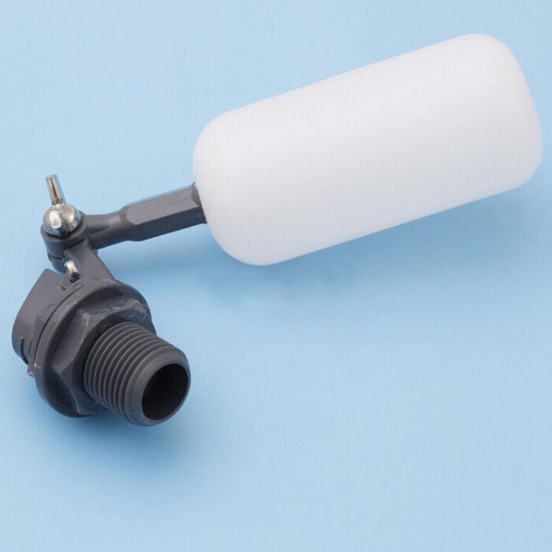 1*Adjustable Float Ball Valve Automatic Fish Tank Pond Water Level Control 1/2in