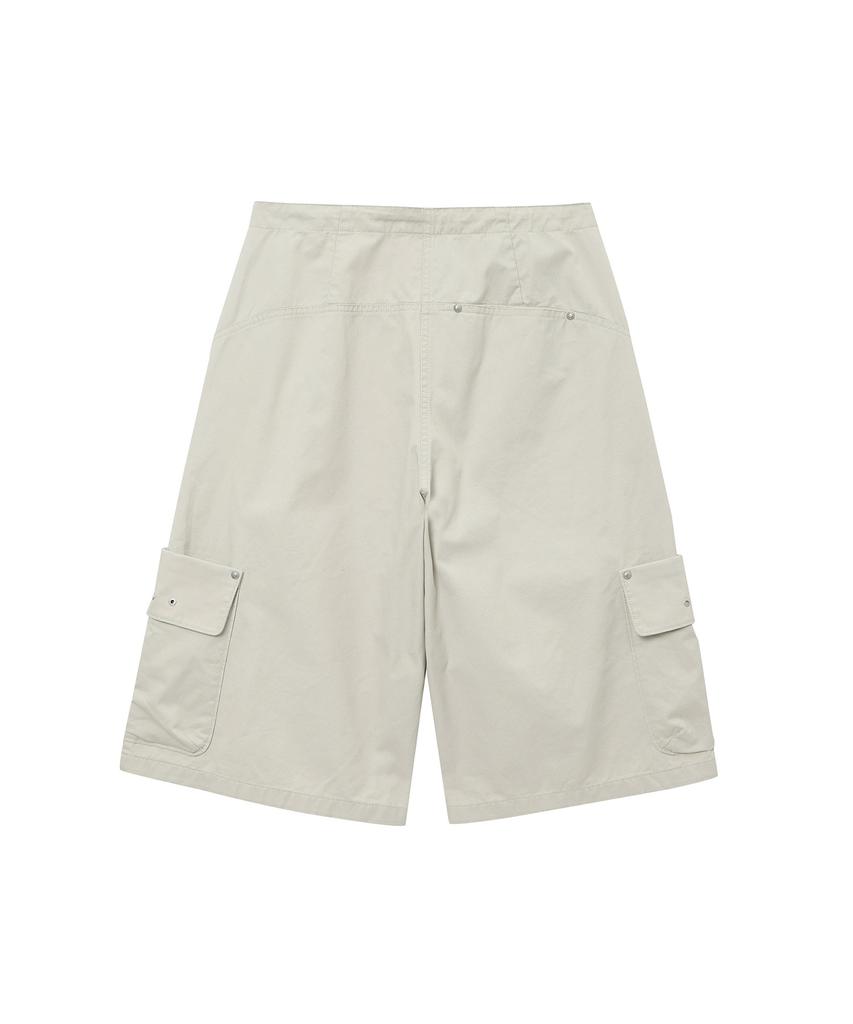 Syupeodeulai Women'S Cargo Bermuda Shorts Beige Sdfltcq54Beg