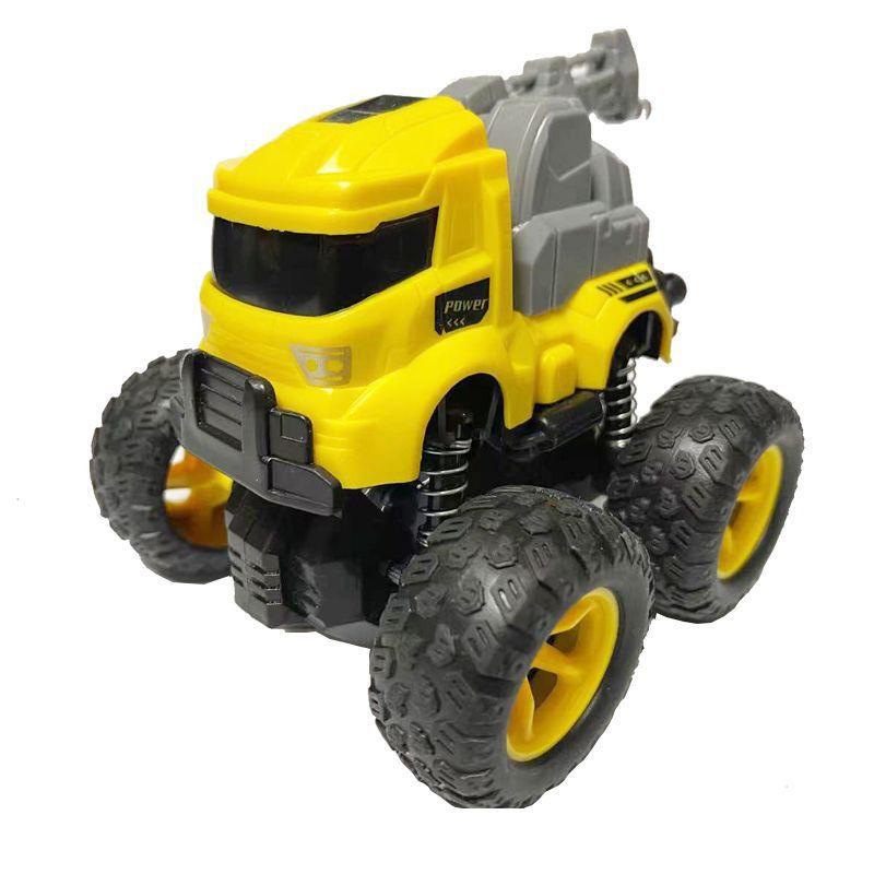 Dynamic Inertia Four-wheel Drive Toy Car With Powerful Suspension System For Kids