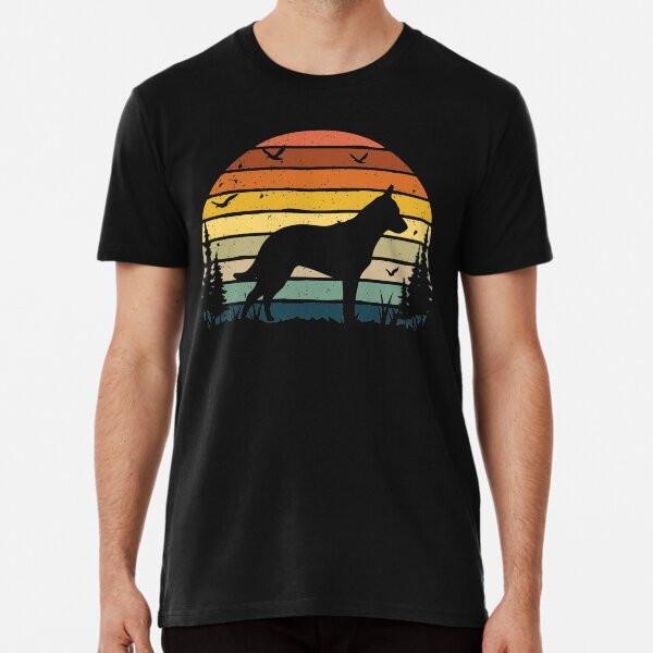 Australian Cattle Dog Retro Vintage TShirt Made In Australia Unisex T-Shirt
