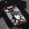 Junji Ito Uzumaki Anime Cartoon T-Shirt Damen Herren Sommer T-Shirt Lässig Oversized Kurzarm Damen Herren Unisex Kleidung