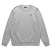 Crew Neck Sweatshirt with a Single Sportswear [Kelme] Long-sleeved Logo, Men's (White, M)