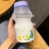 Sleek Summer Sports Water Bottle - Large Capacity, Portable, Stylish Design for Kids