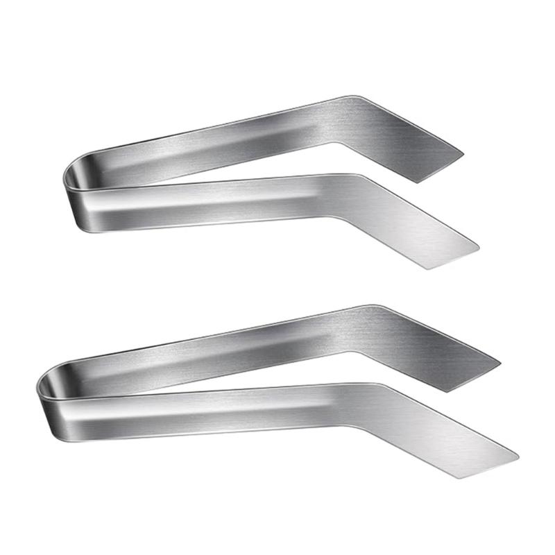 2pcs Seedling Transplants Tongs Stainless Steel Plant Transplants Pliers Garden Seedling Remove Reducing Root Damage