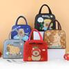 Cartoon Capybara Kinderen Geïsoleerde Lunchtas - Draagbare School Lunchbox