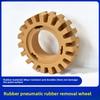 Roue pneumatique pour enlever la colle, 4 pouces, 30 mm d'épaisseur, Outil décapant de peinture pour pistolet à air comprimé