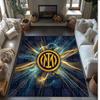Borussia Dortmund Printed Flannel Area Rug Non Slip Soft Polyester Floor Carpet Indoor Decor Mat for Bedroom Living Room Sofa