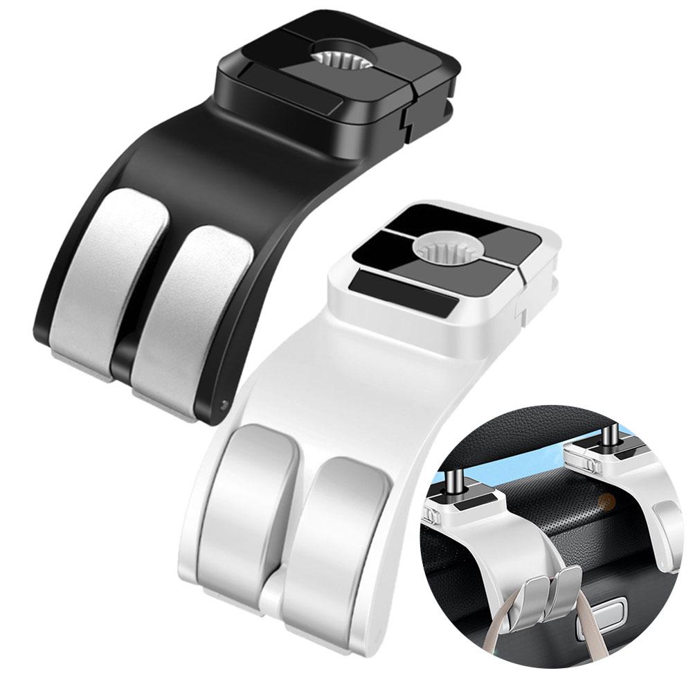 Autostoel Hoofdsteun Haken Achterbank Clip Opberg Organizer Voor Auto Handtas Kleding Jassen Boodschappentassen Auto Accessoires M6C1