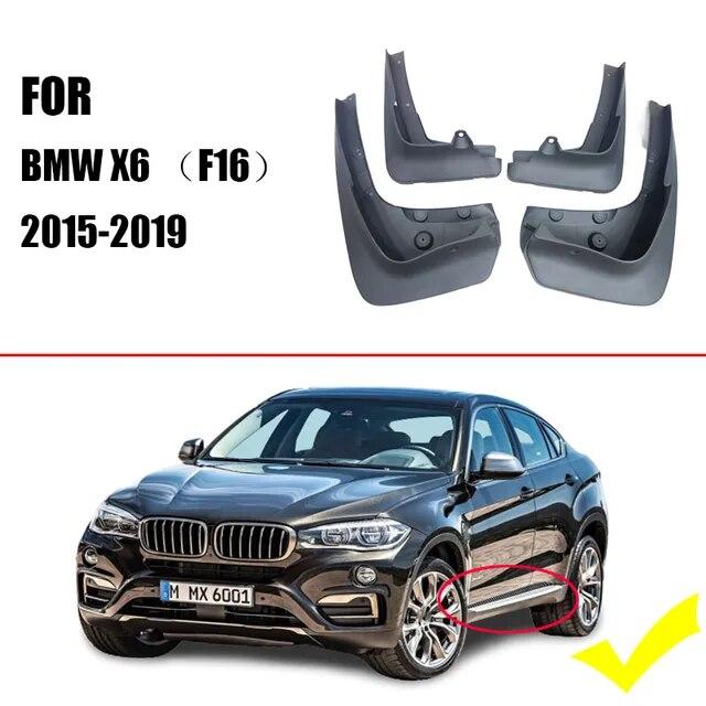 Spatlappen voor BMW X6 f16 Spatschermen Spatbord BMW X6 Spatlap Spatbeschermer Spatschermen Spatbord auto-accessoires Voor Achter 4 stuks