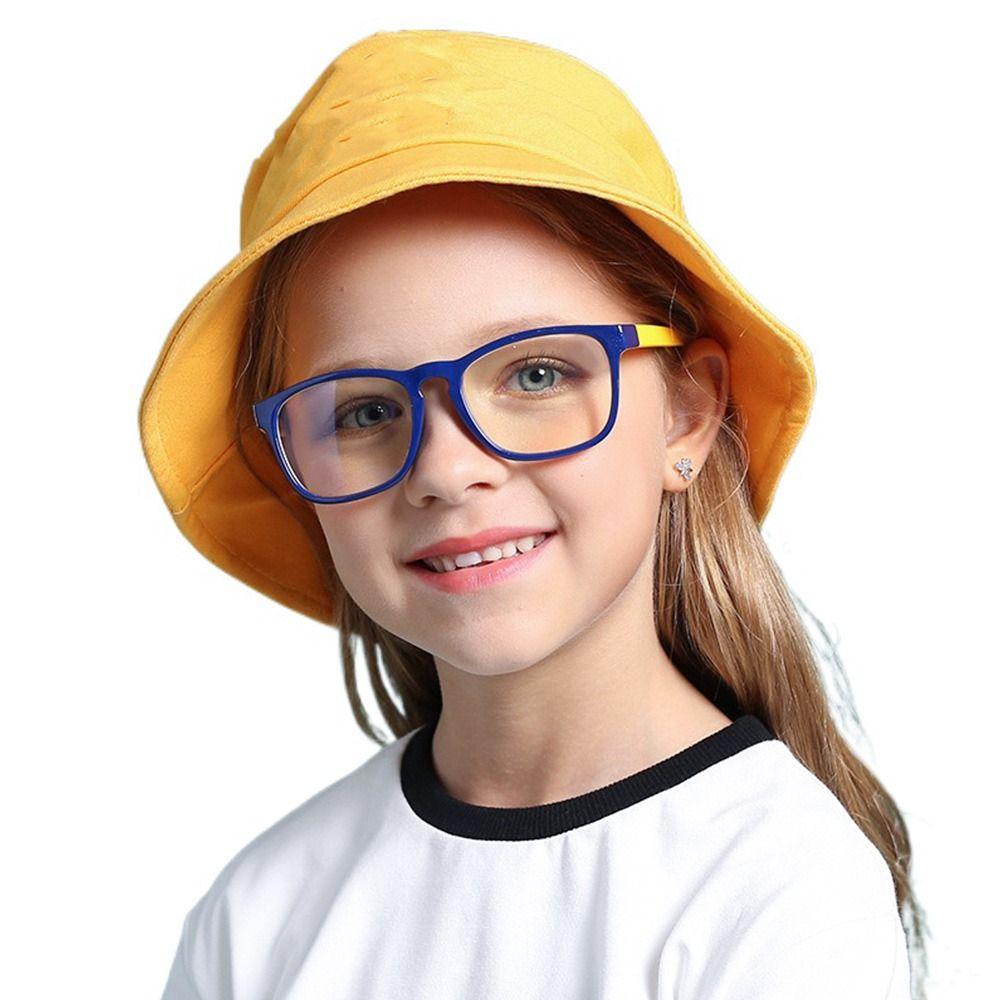 Silicone Kids Glasses Eye Protection Ultra Light Frame Comfortable Eyeglasses Children Boys Girls