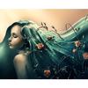 Full Round Beauty and Roses 5d Diy Diamond Painting Cross Stitch Kits Diamond Embroidery