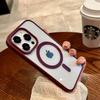 Luxury for Magsafe Transparent Phone Case For iPhone 16 15 14 13 12 11 Pro Max Mini Magnetic Wireless Charge Shockproof Cover