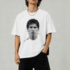 Tričko LM10 Messi, Fotbalové tričko Argentina, Vintage fotbalové tričko s grafikou, Streetwear oversized dárek pro fanouška, Leo Messi 10 Styl Barcelona