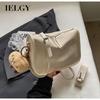 Retro Large-capacity Fashion Trendy Underarm Small Square Bag, Versatile Shoulder Messenger Bag