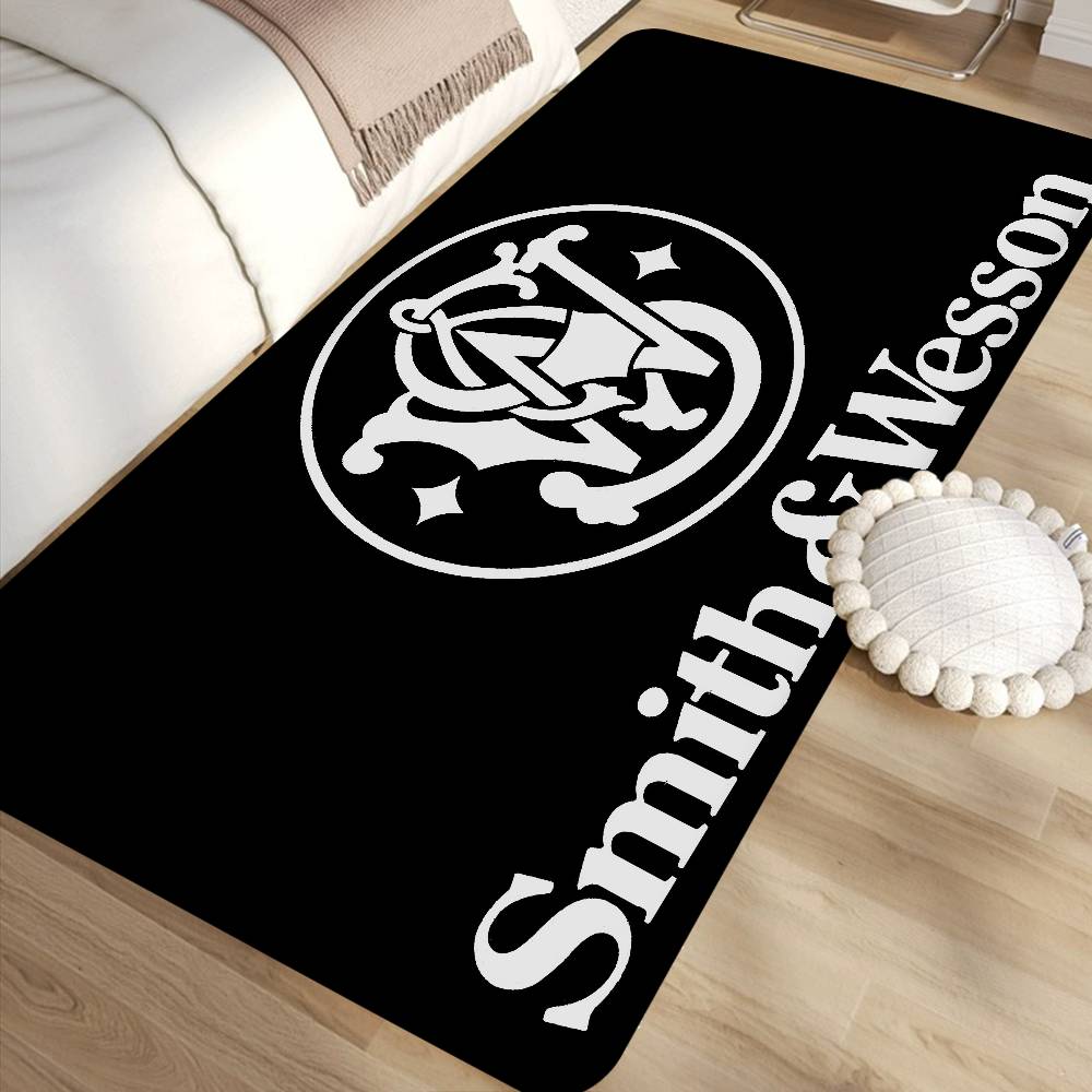 GUN Smith Wesson Entrance Door Mat Nordic Style Home Doormat Bathroom-Toilet Mats Bedroom Hotel Decor Mat