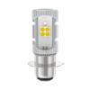 P15D-25-1 LED-strålkastare, PH7 för motorcyklar, Hi/Lo-omkoppling, DC, AC-kompatibel, - 60V,