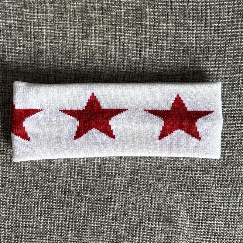 Children's Five-Star Sports Headband - Sweat-Absorbing, High Elasticity for Running, Fitness & Yoga