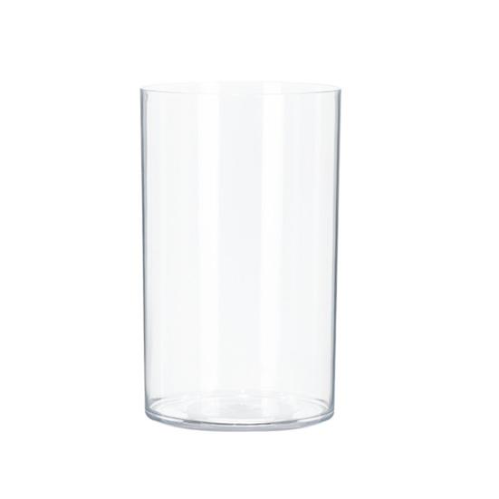Clear Flower Vase for Centerpieces Shatterproof Tall Cylinder Plastic Vase for Wedding Event Home Office Table Decor